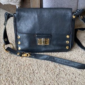 Hammit leather crossbody bag
